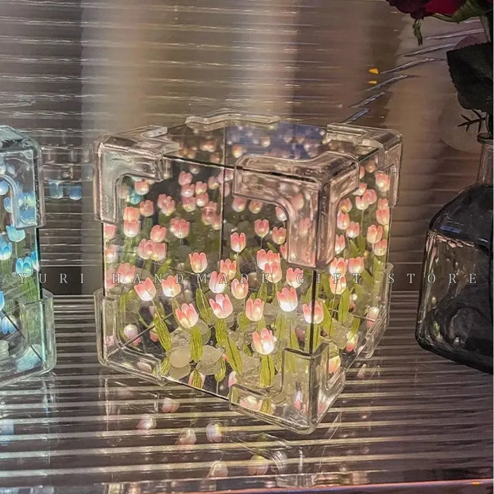 Night Light Tulip Box